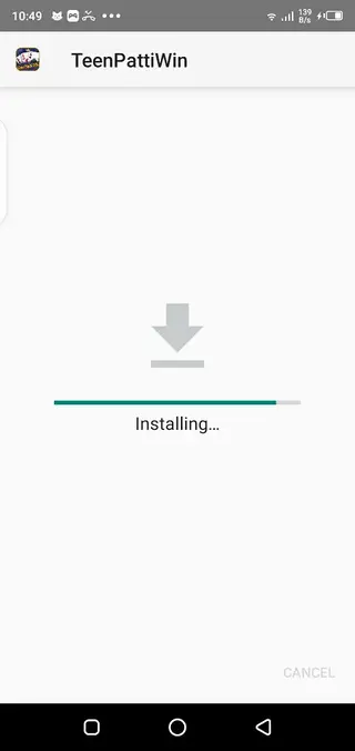 Screenshot of Teen Patti Win Apk