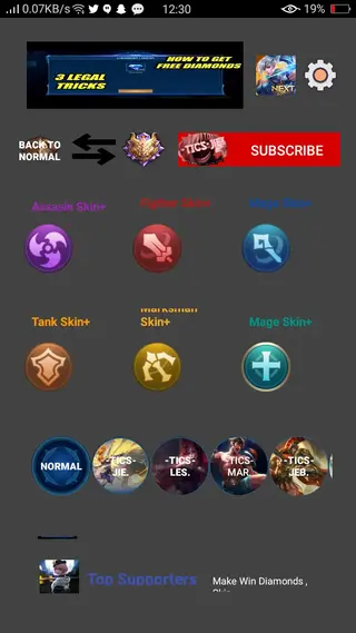 Screenshot of TICS Jie Injector Apk