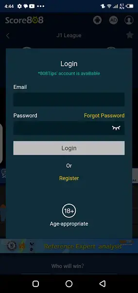 Screenshot of Tigoals
