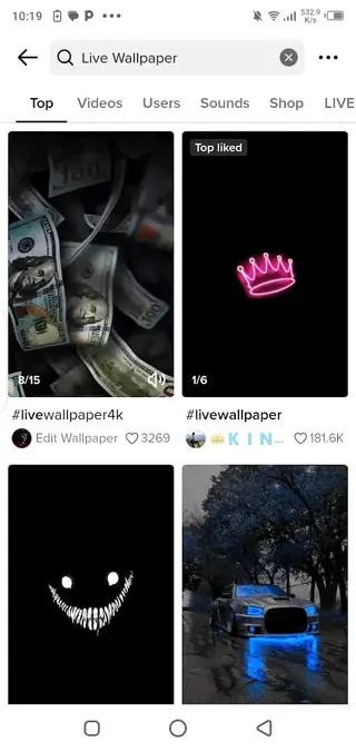 Screenshot of TikTok All Region Unlocked Android