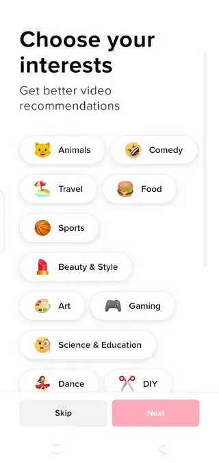 Screenshot of TikTok All Region Unlocked App