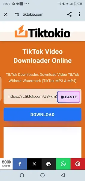 Screenshot of Tiktokio Apk