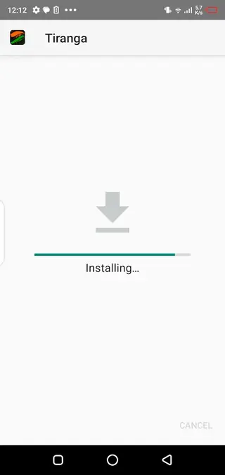 Screenshot of Tiranga Download