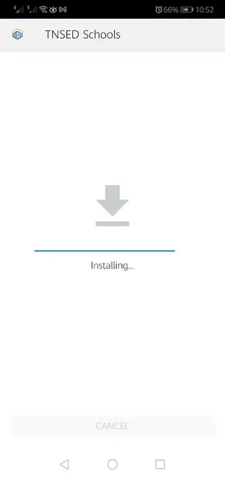 Screenshot of Tnsed Schools App