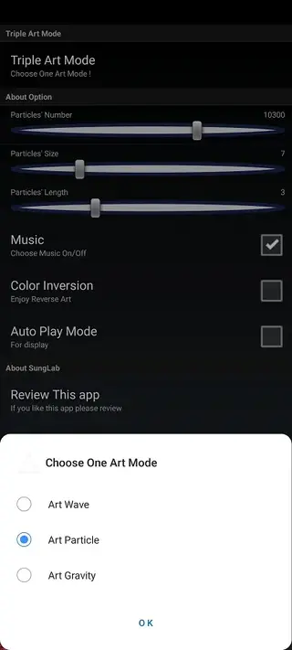 Screenshot of Triple A App Apk