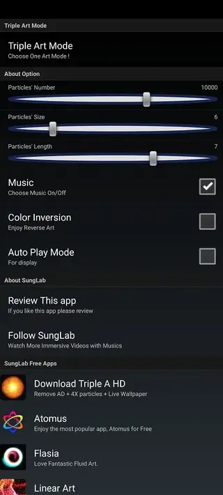 Screenshot of Triple A Download