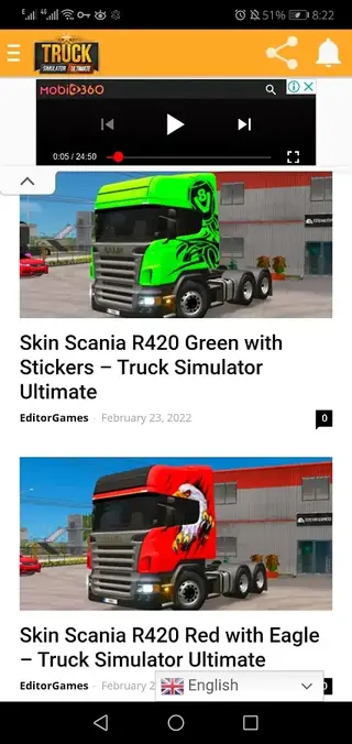 Screenshot of Truck Simulator Ultimate Skin Apk