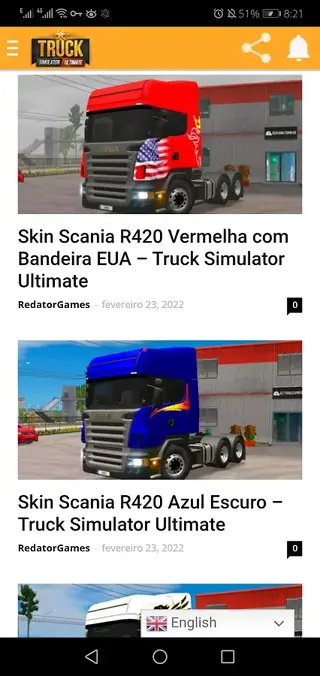 Screenshot of Truck Simulator Ultimate Skin