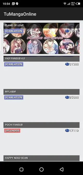 Screenshot of Tu Manga Online Apk