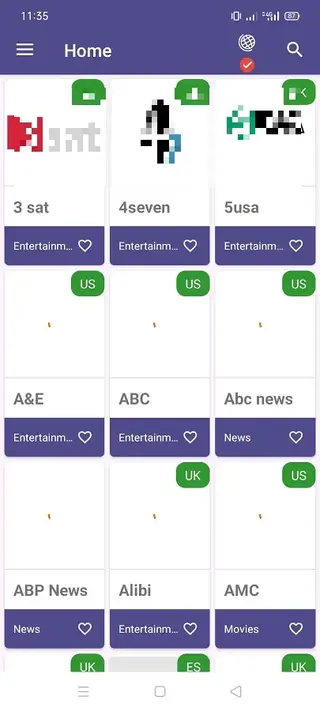 Screenshot of TVMob Download