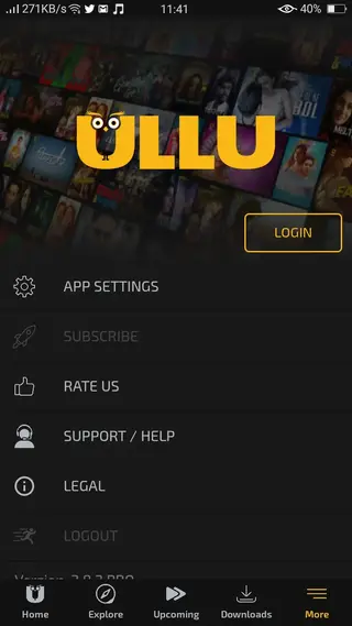 Screenshot of Ullu Pro For Android