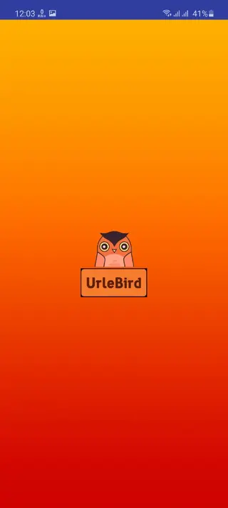 Screenshot of UrleBird App