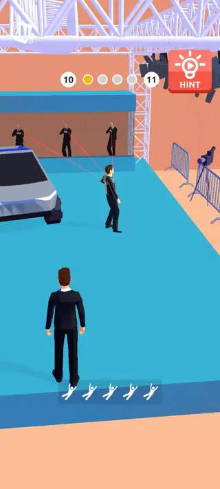 Screenshot of VIP Guard Game