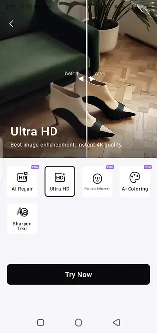 Screenshot of Vmake Android