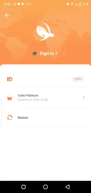 Screemshot Of VPN Mod App