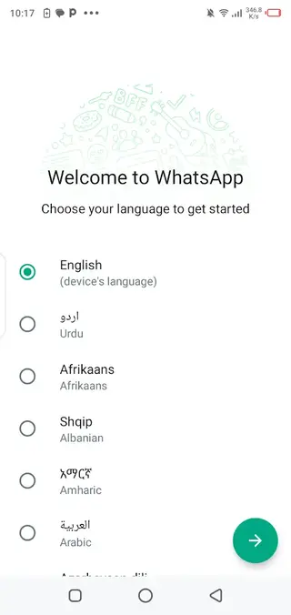Screenshot of Whatsapp Aero Hazar Apk