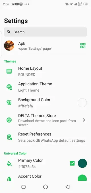 Screenshot of Whatsapp Delta Apk