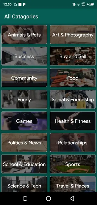 Screenshot of WhatsApp Group Link Apk