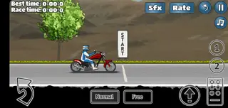 Screenshot of Wheelie Challenge Game Apk