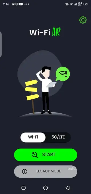 Screenshot of WiFi AR Android