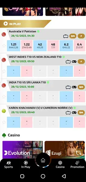 Screenshot of Winbuzz Download