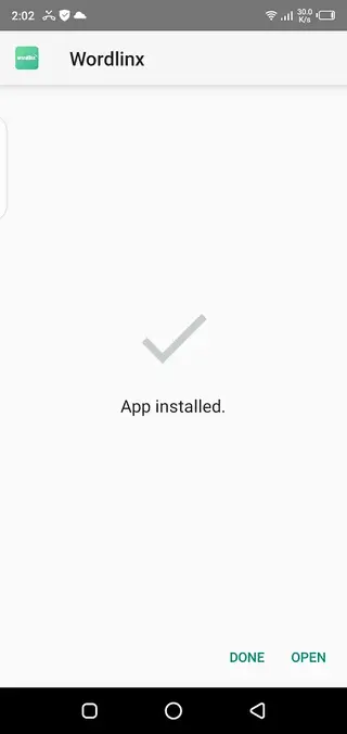 Screeenshot of Wordlinx Apk