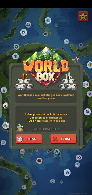 Screemshot Of WorldBox Apk