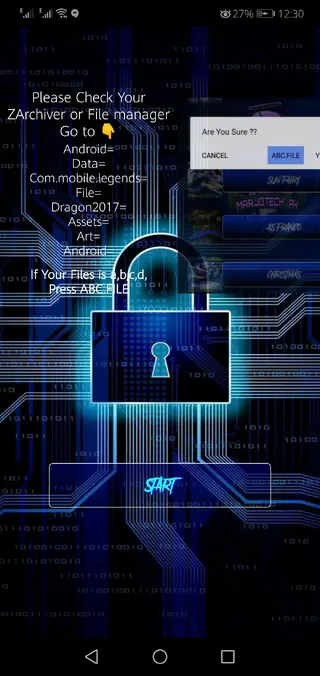 Screenshot of xZon Patcher