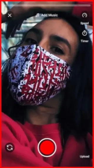 Screenshot of YouTube Shorts App