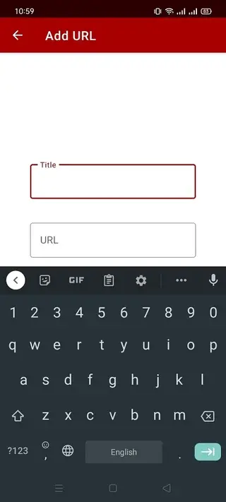 Screenhot of YTV Player App