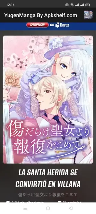 Screenshot of Yugen Manga Apk