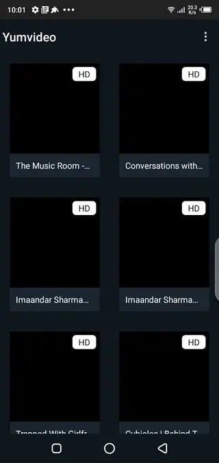 Screenshot of Yumvideo Apk
