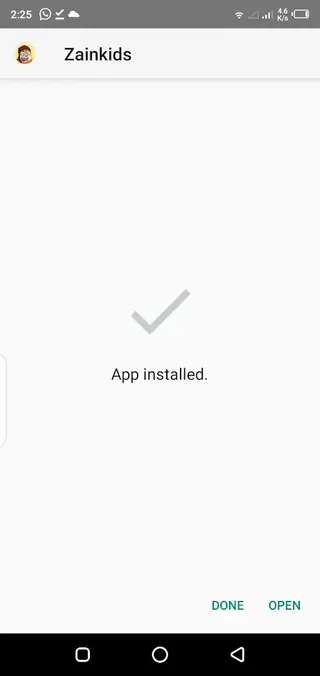 Screenshot of Zain Kidz Apk
