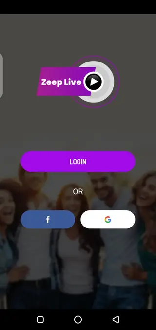 Screenshot of ZeepLive App