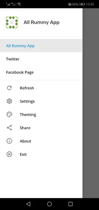Screenshot of All Rummy App