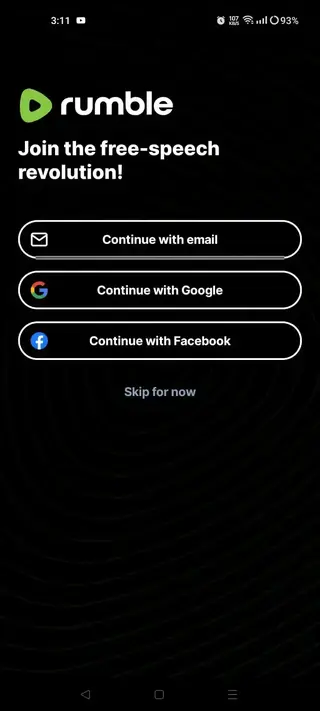 Screenshot of Rumble