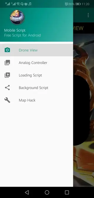 Screenshot of Script ML App