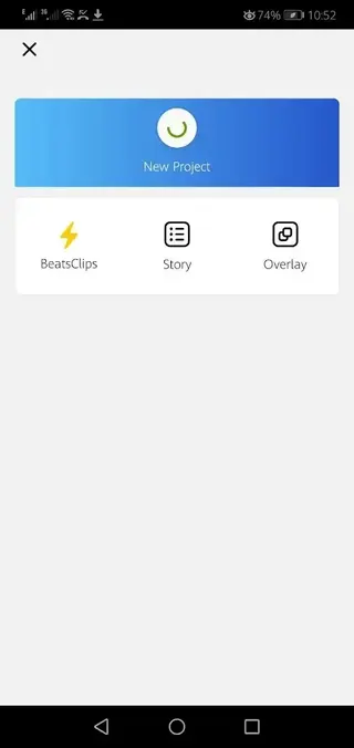 Screenshot of VN Video Editor APK