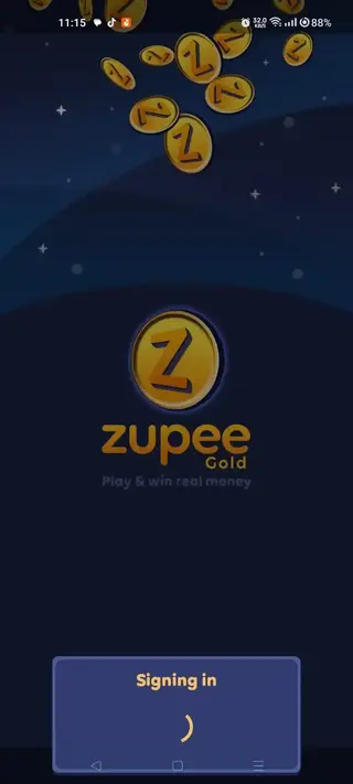 Screenshot of Zupee Gold