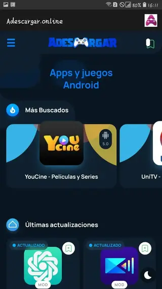 Adescare Online screenshot