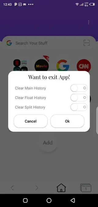 Screenshot of Ropardafire App
