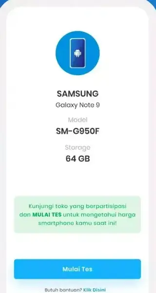 Screenshot of Trade in Plus App