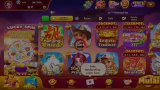 Screenshot of CV777 App