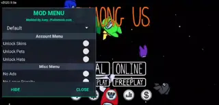 Screenshot of Among Us Naruto Apk