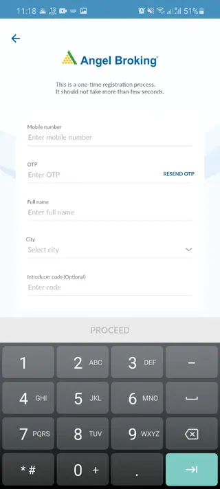 Screenshot of Angel Broking Apk