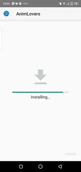 Screenshot of Anime Lovers Android