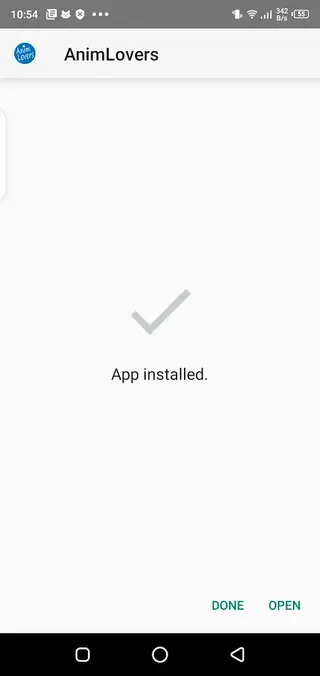Screenshot of Anime Lovers Apk