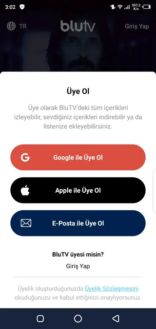 Screenshot of BluTV For Android