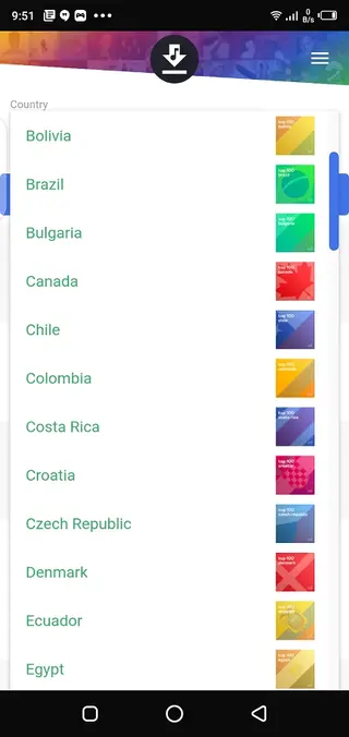Screenshot of Deemix