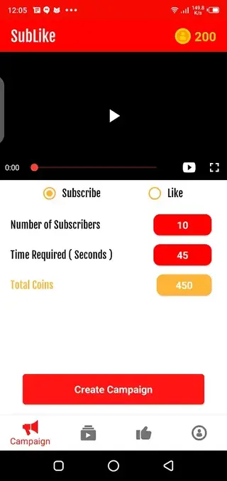Screenshot of Follow Me App